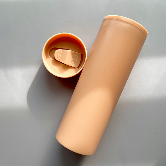 Khaki 16oz Skinny Tumbler