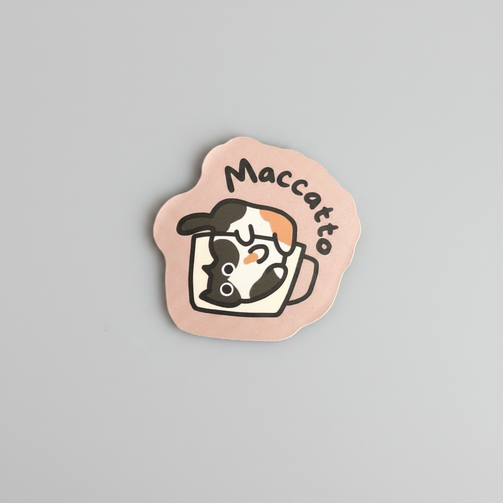 Coffee Cat Stickers