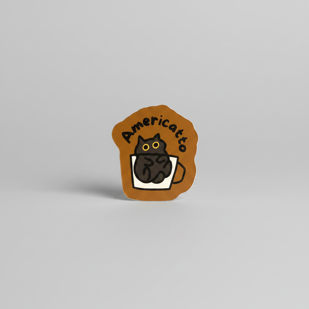 Coffee Cat Stickers