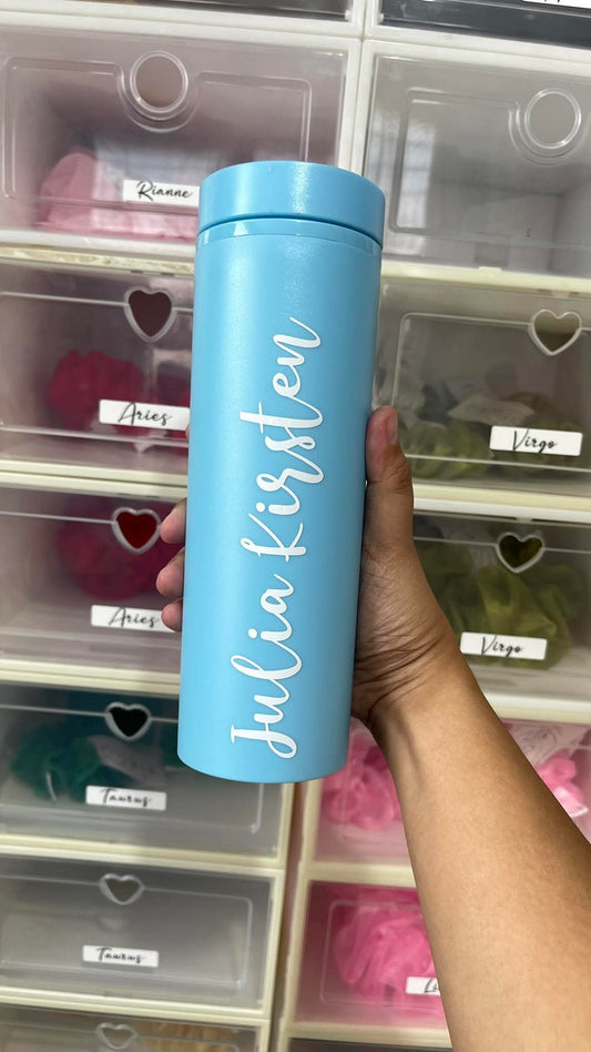 Blue 16oz Skinny Tumbler