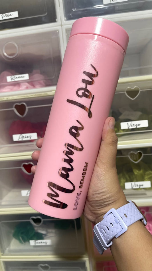 Pink 16oz Skinny Tumbler